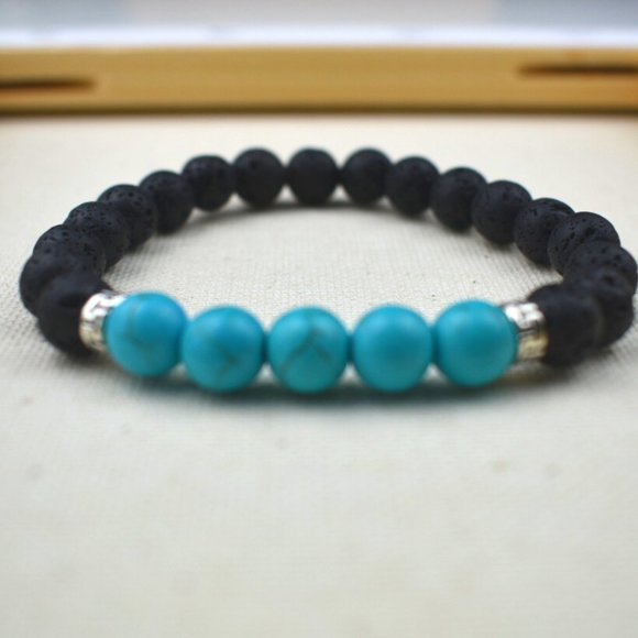 3/$15 - Essential Oil Bracelet – Turquoise - Picture 7 of 10